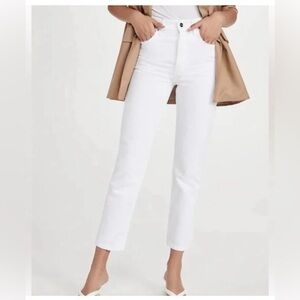 Anine bing white Sonya jeans 27 NWT
